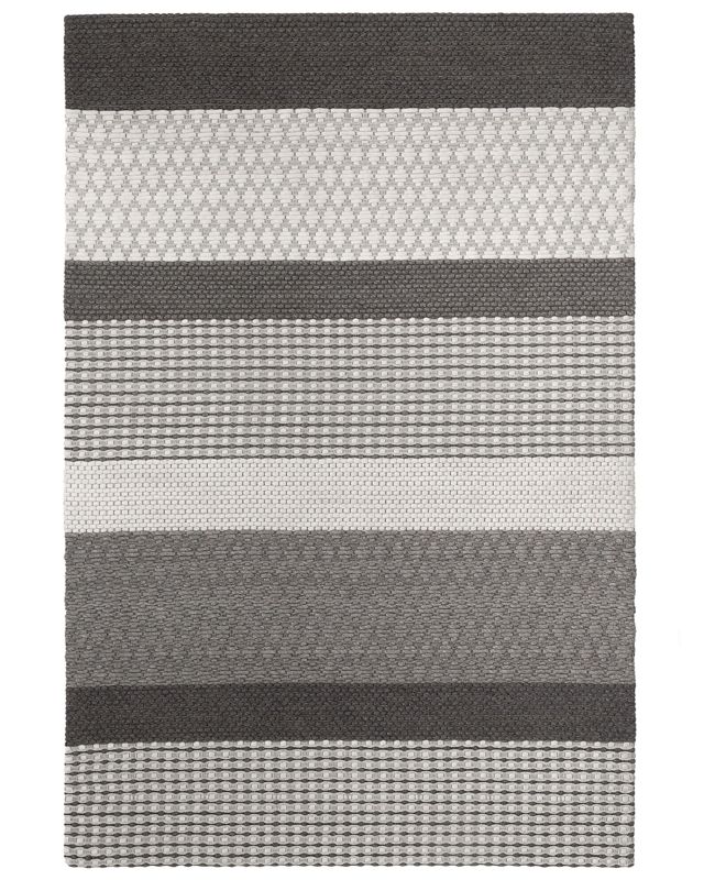 Dywan wełniany 140 x 200 cm szary Akkaya 1 szt.