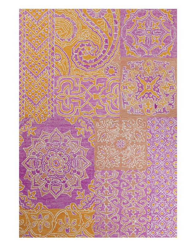 Dywan wełniany 140 x 200 cm wielokolorowy Avanos 1 szt.