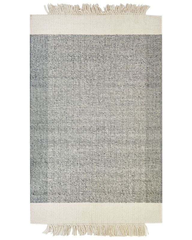 Dywan wełniany 160 x 230 cm szary ze złamaną bielą Tatlisu 1 szt.
