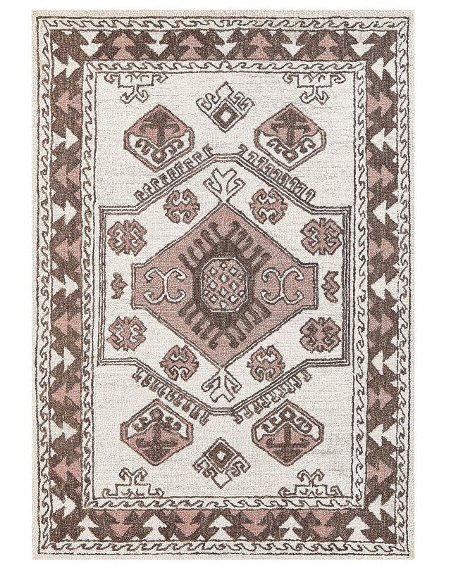 Dywan wełniany 160 x 230 cm wielokolorowy Tomarza 1 szt.