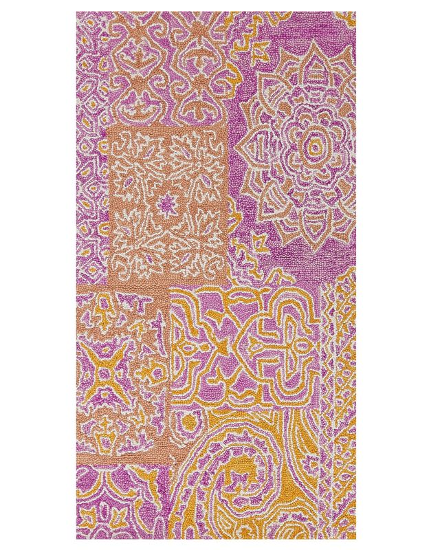 Dywan wełniany 80 x 150 cm wielokolorowy Avanos 1 szt.