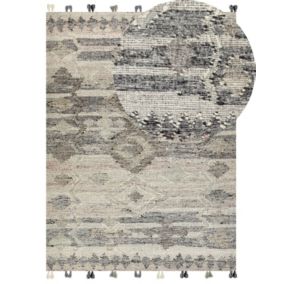Dywan wełniany kilim 160 x 230 cm szary Aratashen 1 szt.