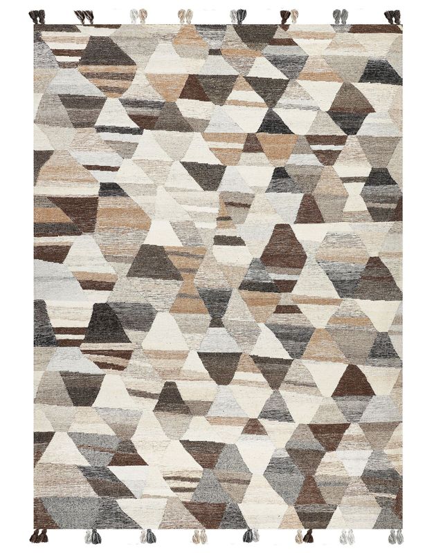 Dywan wełniany kilim 160 x 230 cm wielokolorowy Argavand 1 szt.