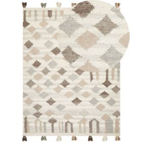 Dywan wełniany kilim 160 x 230 cm wielokolorowy Kaghtsrashen 1 szt.