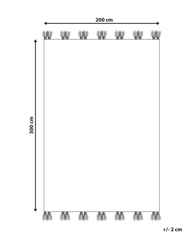 Dywan wełniany kilim 200 x 300 cm szary Aratashen 1 szt.