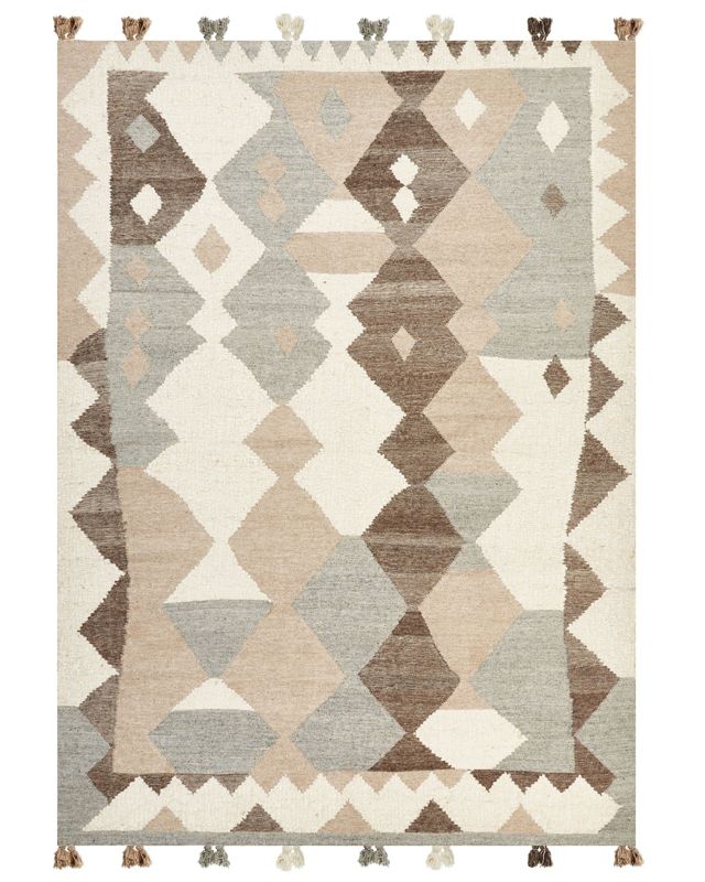 Dywan wełniany kilim 200 x 300 cm wielokolorowy Aralez 1 szt.