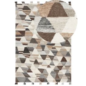 Dywan wełniany kilim 200 x 300 cm wielokolorowy Argavand 1 szt.