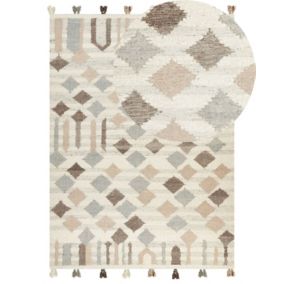 Dywan wełniany kilim 200 x 300 cm wielokolorowy Kaghtsrashen 1 szt.