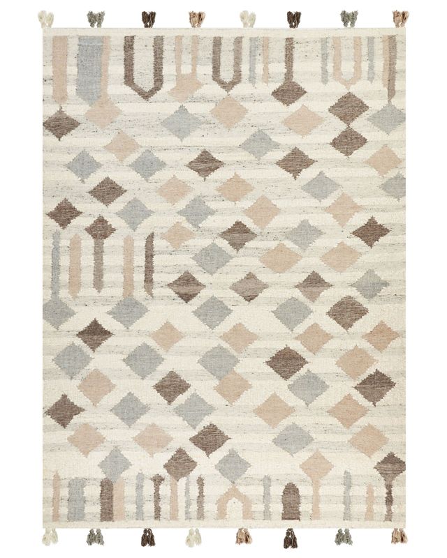 Dywan wełniany kilim 200 x 300 cm wielokolorowy Kaghtsrashen 1 szt.