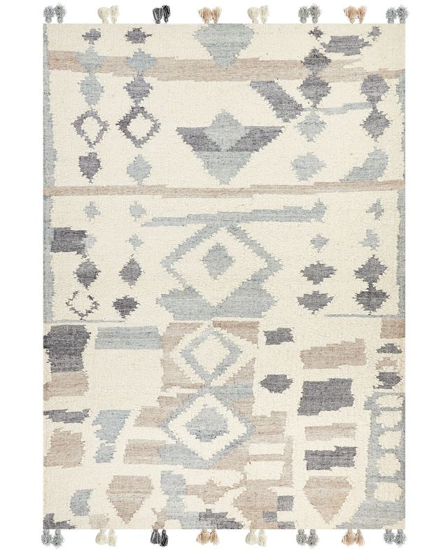 Dywan wełniany kilim 200 x 300 cm wielokolorowy Mrgavet 1 szt.