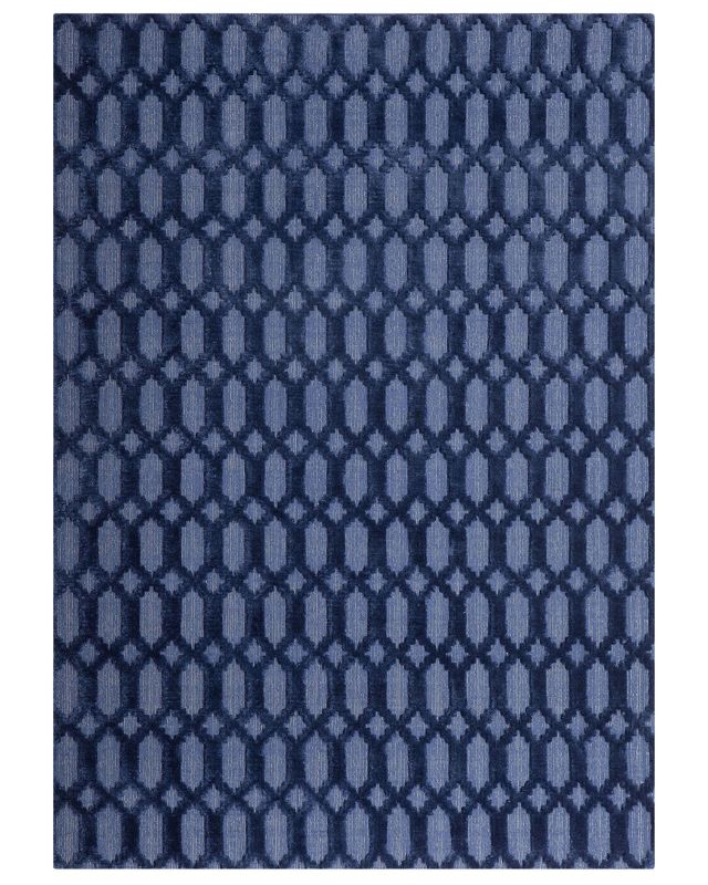 Dywan wiskozowy 160 x 230 cm niebieski Cizre 1 szt.