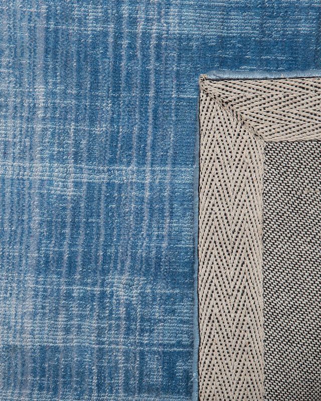Dywan wiskozowy 200 x 200 cm niebiesko-szary Ercis 1 szt.