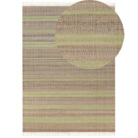 Dywan z juty 160 x 230 cm beżowo-zielony Talpur 1 szt.