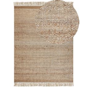 Dywan z juty 160 x 230 cm beżowy Abana 1 szt.