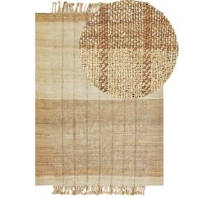 Dywan z juty 160 x 230 cm beżowy Karkin 1 szt.