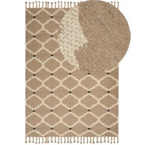 Dywan z juty 200 x 300 cm beżowy Orencik 1 szt.