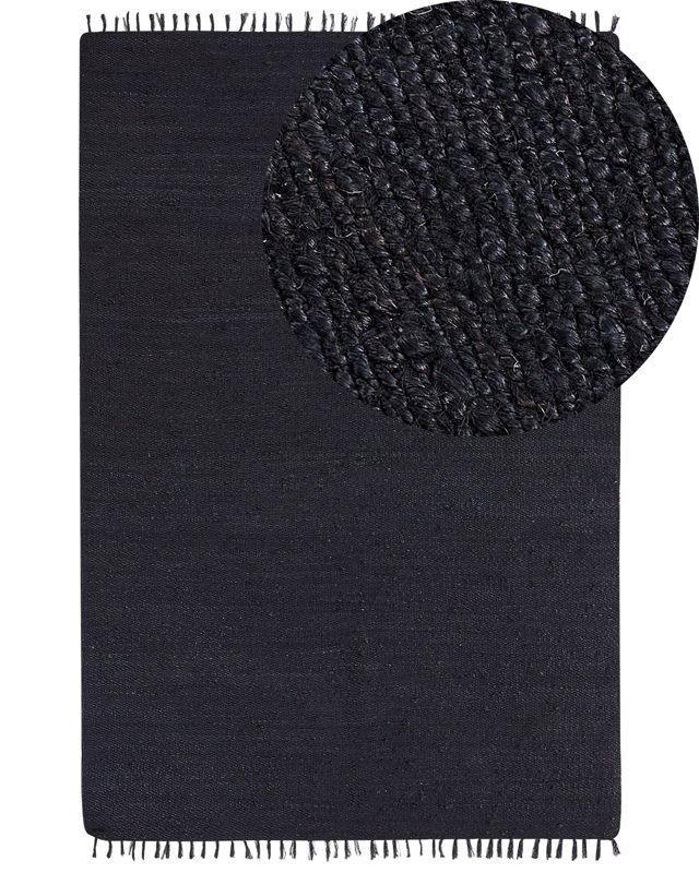 Dywan z juty 200 x 300 cm czarny Sinankoy 1 szt.