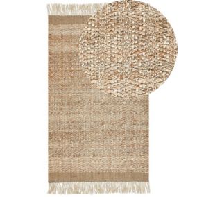 Dywan z juty 80 x 150 cm beżowy Abana 1 szt.