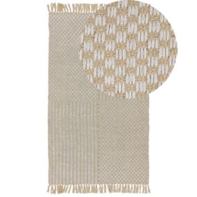 Dywan z juty 80 x 150 cm beżowy Adabag 1 szt.