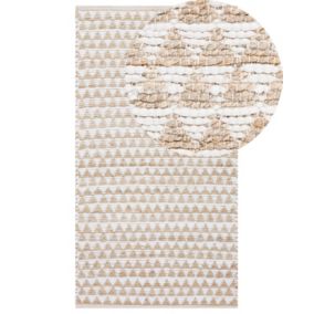 Dywan z juty 80 x 150 cm beżowy Tunceli 1 szt.