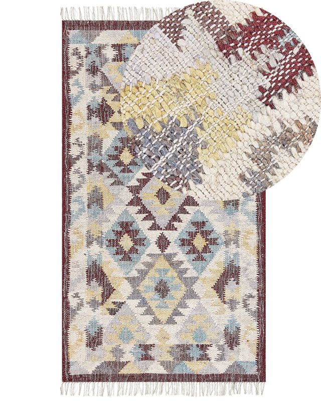 Dywan z juty 80 x 150 cm wielokolorowy Fener 1 szt.