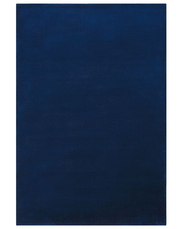 Dywan z wiskozy 140 x 200 cm granatowy Gesi ii 1 szt.