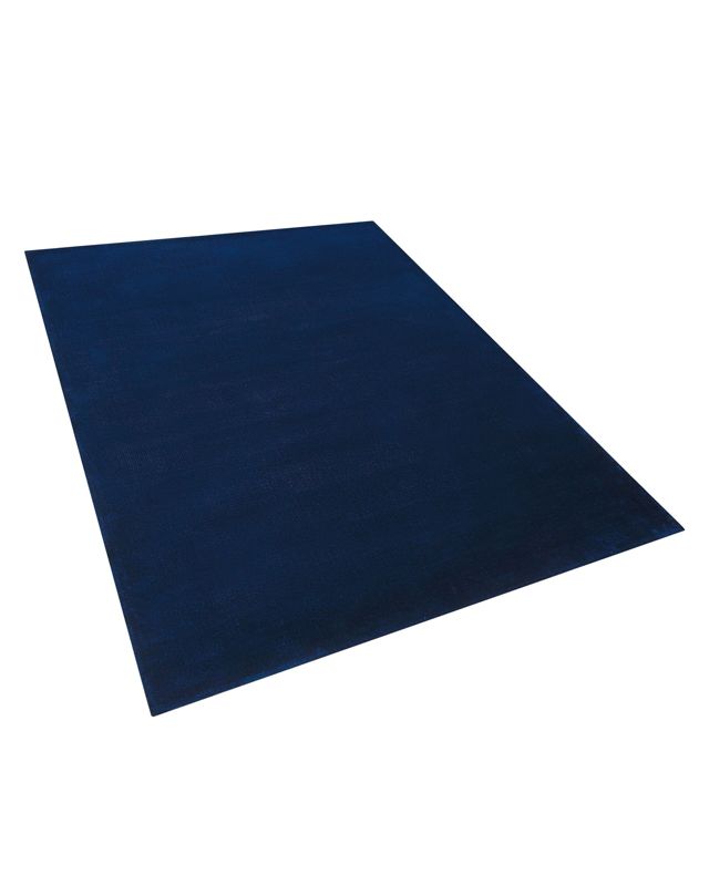 Dywan z wiskozy 140 x 200 cm granatowy Gesi ii 1 szt.