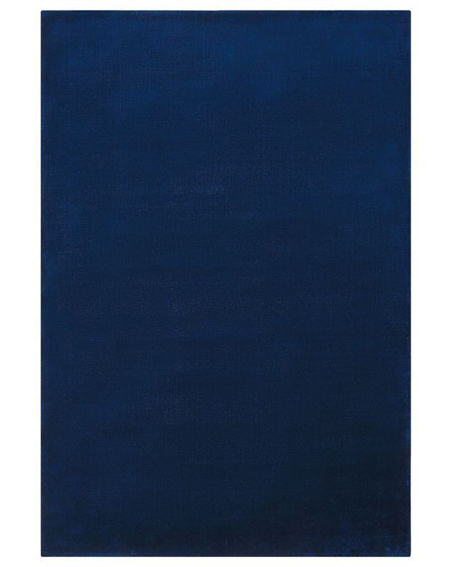 Dywan z wiskozy 160 x 230 cm granatowy Gesi ii 1 szt.