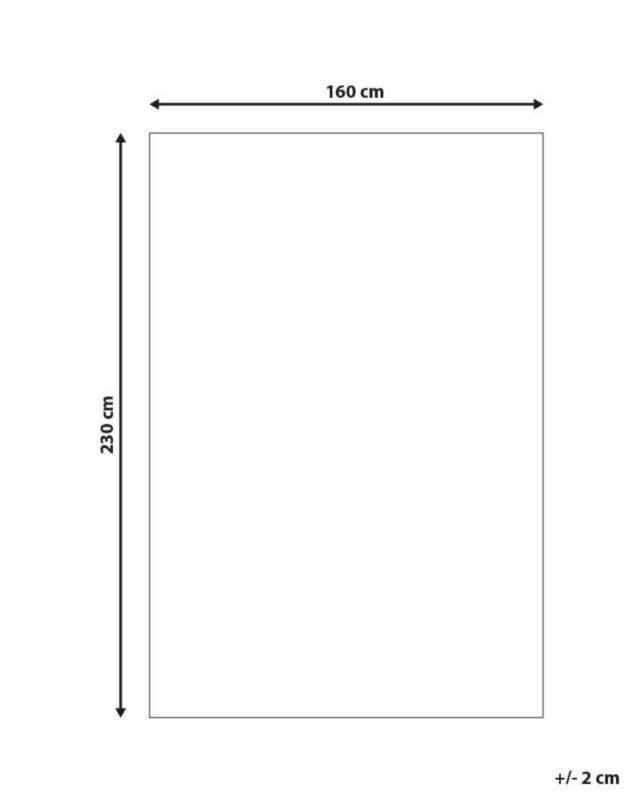 Dywan z wiskozy 160 x 230 cm granatowy Gesi ii 1 szt.