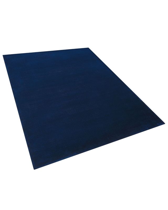 Dywan z wiskozy 160 x 230 cm granatowy Gesi ii 1 szt.