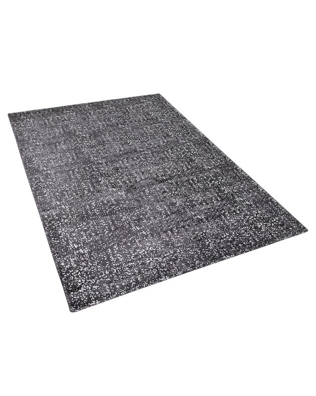 Dywan z wiskozy 160 x 230 cm szaro-srebrny Esel 1 szt.