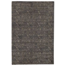 Dywan z wiskozy 160 x 230 cm szaro-złoty Esel 1 szt.