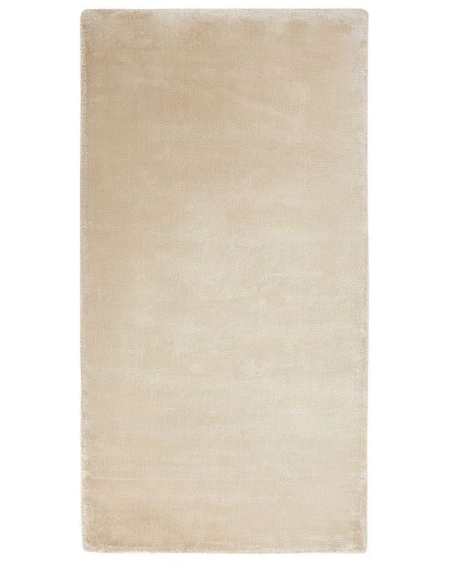 Dywan z wiskozy 80 x 150 cm beżowy Gesi ii 1 szt.