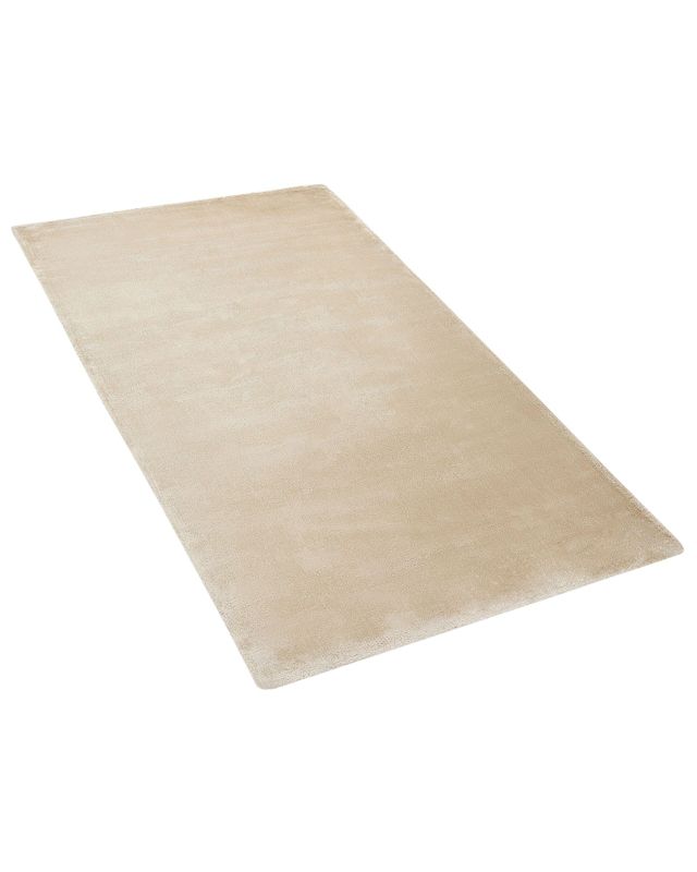 Dywan z wiskozy 80 x 150 cm beżowy Gesi ii 1 szt.