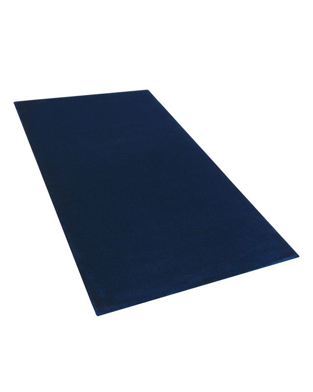Dywan z wiskozy 80 x 150 cm granatowy Gesi ii 1 szt.