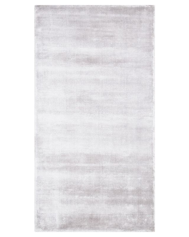Dywan z wiskozy 80 x 150 cm jasnoszary Gesi ii 1 szt.