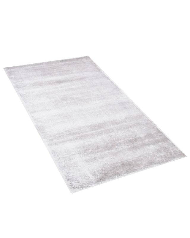 Dywan z wiskozy 80 x 150 cm jasnoszary Gesi ii 1 szt.