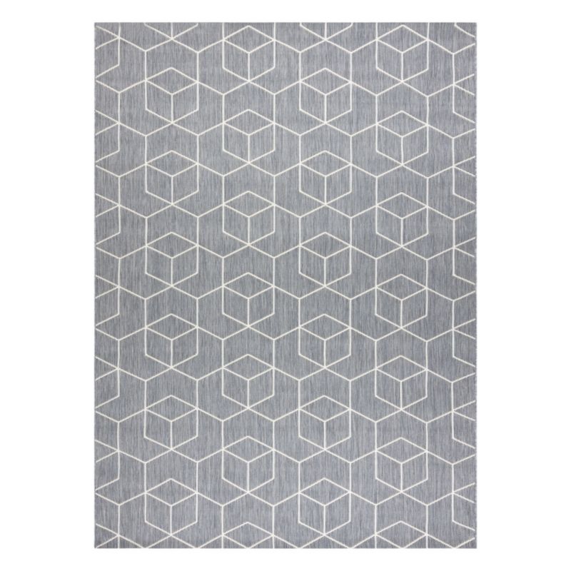 Dywan zewnętrzny Flat RugsX 160x230 cm szary B601 1 szt.