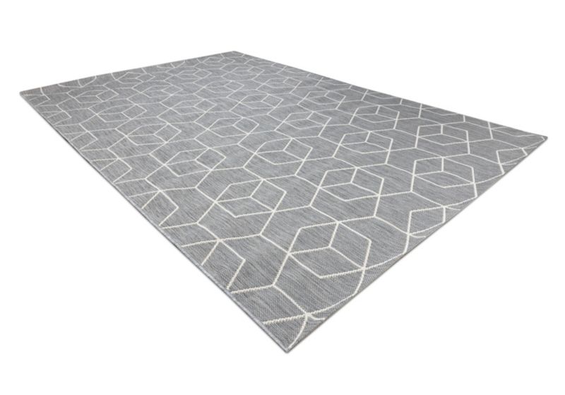 Dywan zewnętrzny Flat RugsX 160x230 cm szary B601 1 szt.