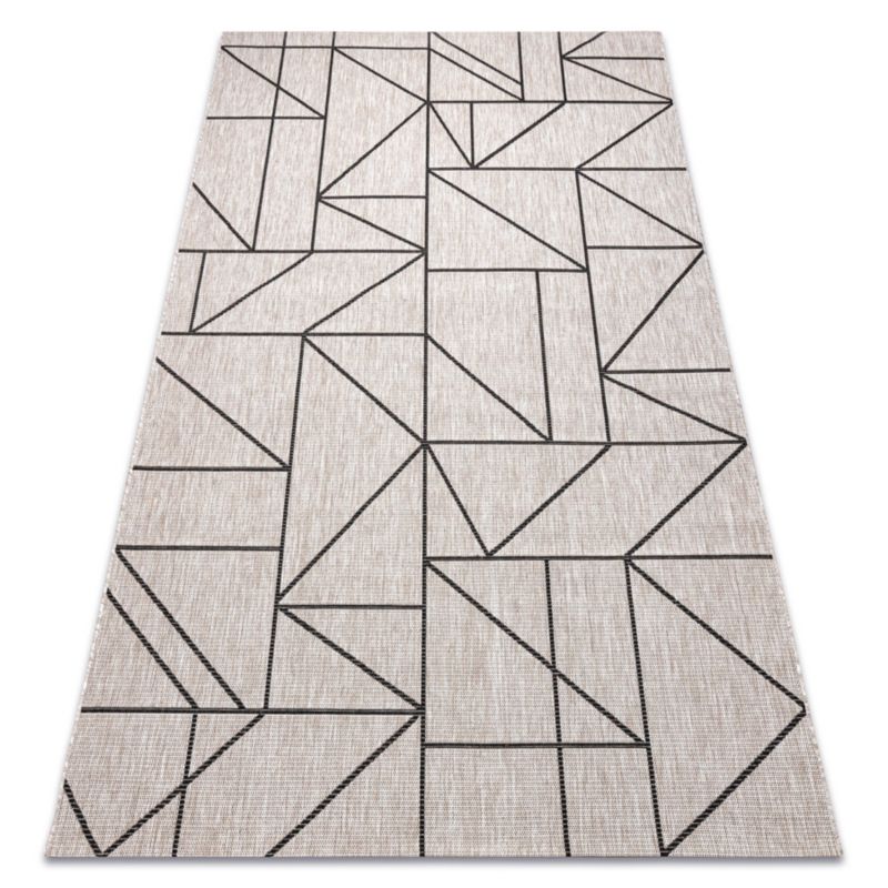 Dywan zewnętrzny Floorlux RugsX 120x170 cm szary DEV1217 1 szt.