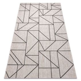 Dywan zewnętrzny Floorlux RugsX 120x170 cm szary DEV1217 1 szt.