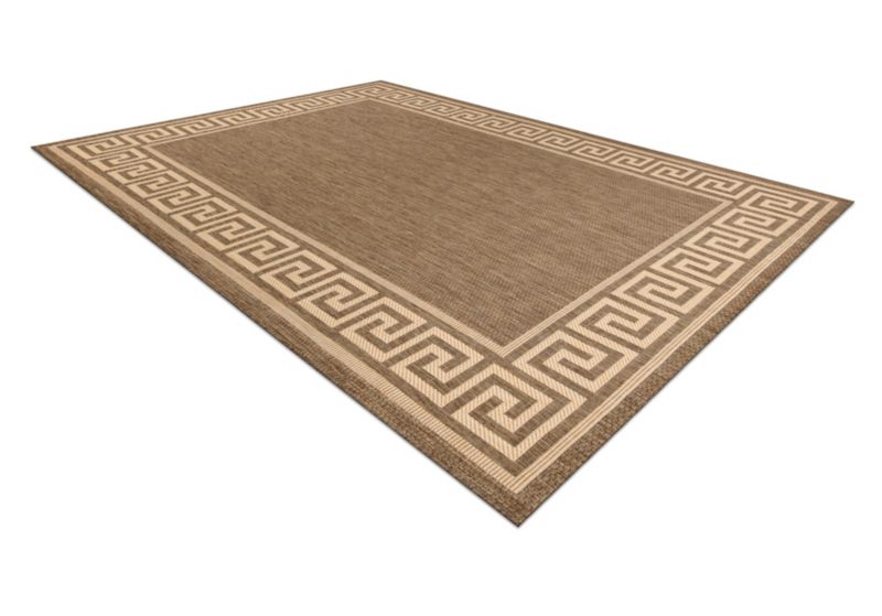 Dywan zewnętrzny Floorlux RugsX 140x200 cm brąz DEV338 1 szt.