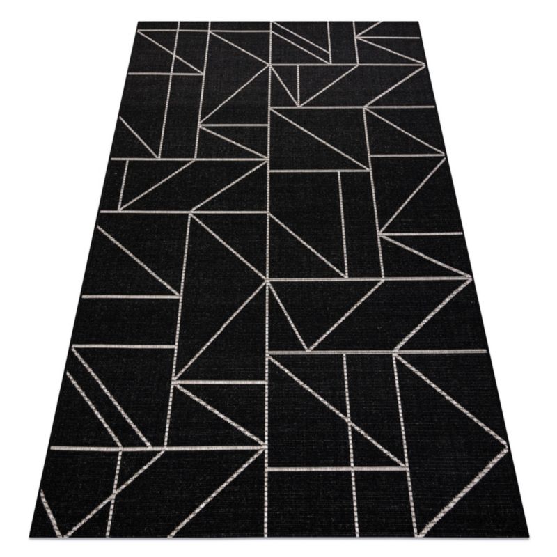 Dywan zewnętrzny Floorlux RugsX 200x290 cm czarny DEV1381 1 szt.