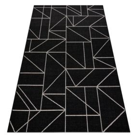 Dywan zewnętrzny Floorlux RugsX 200x290 cm czarny DEV1381 1 szt.