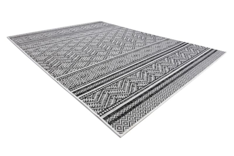 Dywan zewnętrzny Sion RugsX 200x290 cm czarny D123 1 szt.