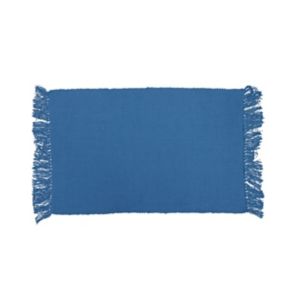 Dywanik 50 x 80 cm niebieski
