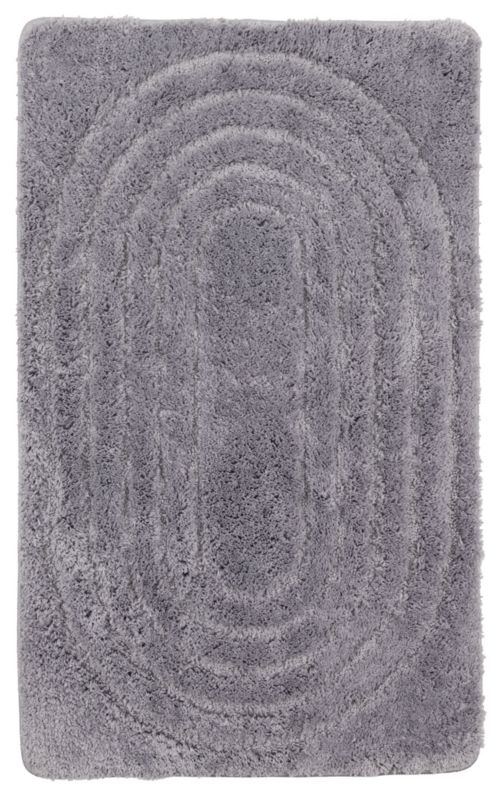 Dywanik łazienkowy Carmen Multidecor  50 x 80 cm modern szary 1 szt.