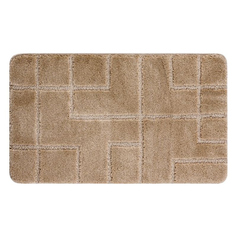 Dywanik łazienkowy Dywaniki łazienkowe RugsX 50x80 cm beż KPL305 1 szt.