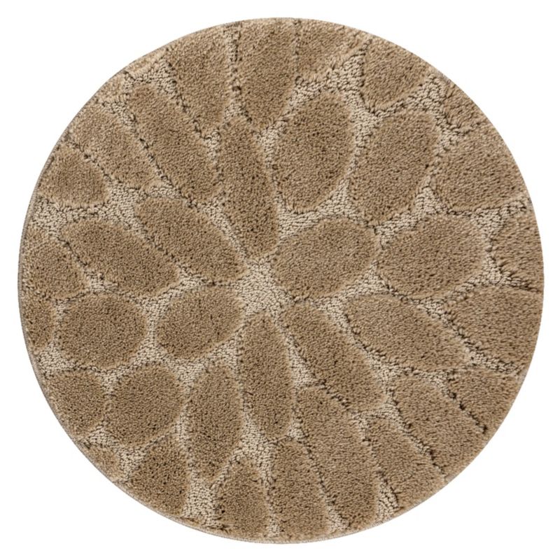 Dywanik łazienkowy Dywaniki łazienkowe RugsX koło 50 cm beż KPL326 1 szt.
