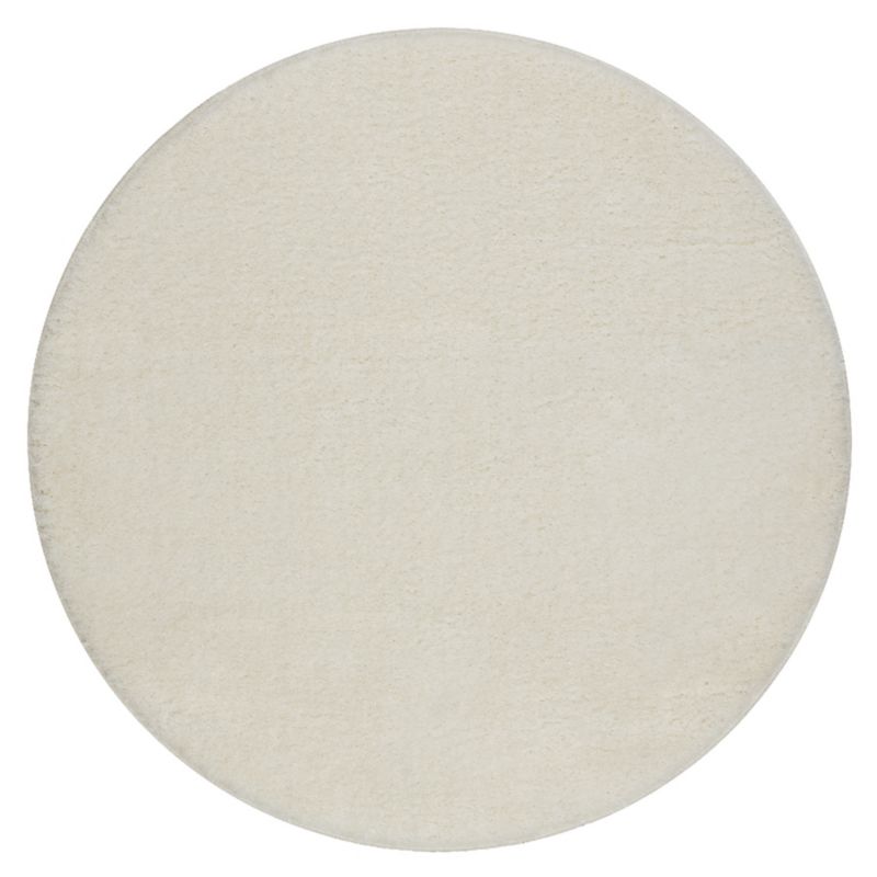 Dywanik łazienkowy Dywaniki łazienkowe RugsX koło 67 cm biały KPL218 1 szt.